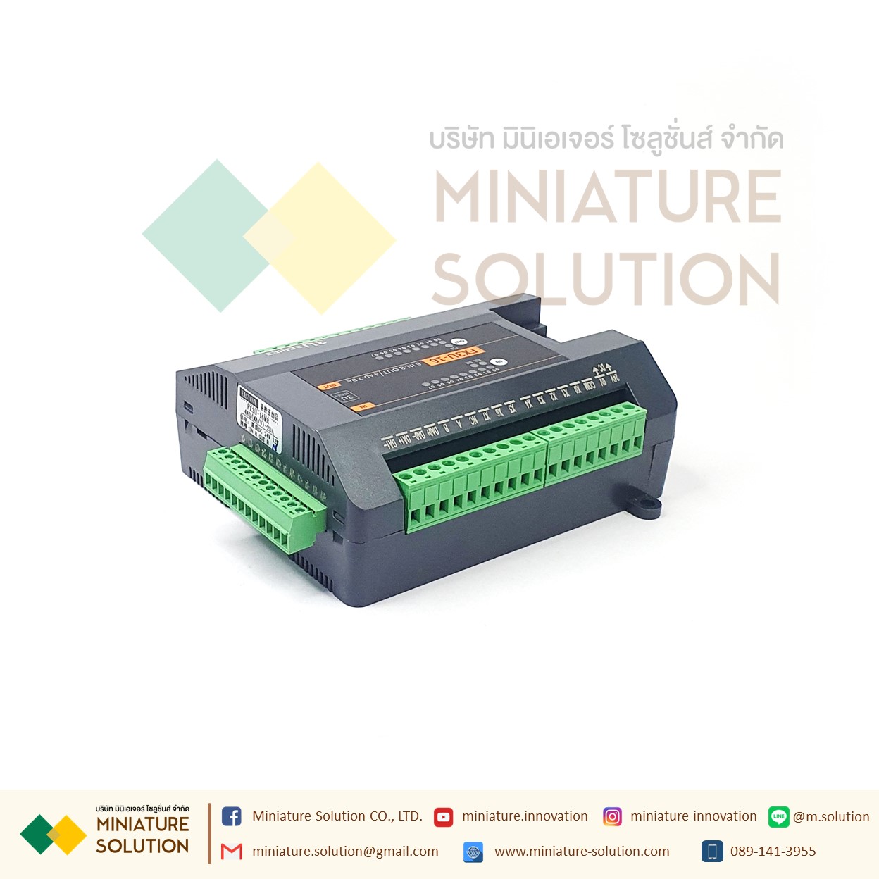 EASYCON FX3U-16MR 8DI/8DO 4-20MA : FX3U-16MR（4AD2DA）