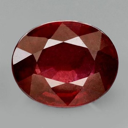 พลอยโรโดไรท์โกเมนแดงม่วง (Rhodolite) 3.20 กะรัต