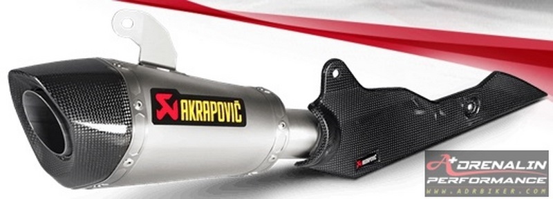 ท่อ Akrapovic สำหรับ GSX-S1000/F แบบ Slip-On (Titanium) (For Exhibition only)