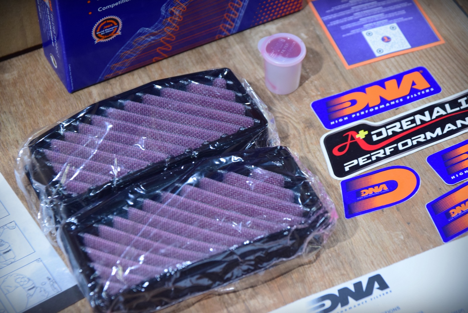 กรองอากาศแต่ง DNA สำหรับ R1300GS 2024+