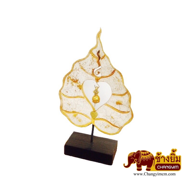 กระดิ่งใบโพธิ์ ( สีขาว )