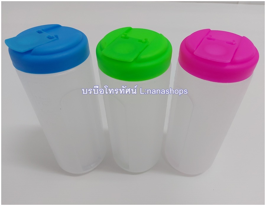 กระบอกใส่น้ำ แช่ตู้เย็น กระบอกน้ำพลาสติก1ลิตร-175