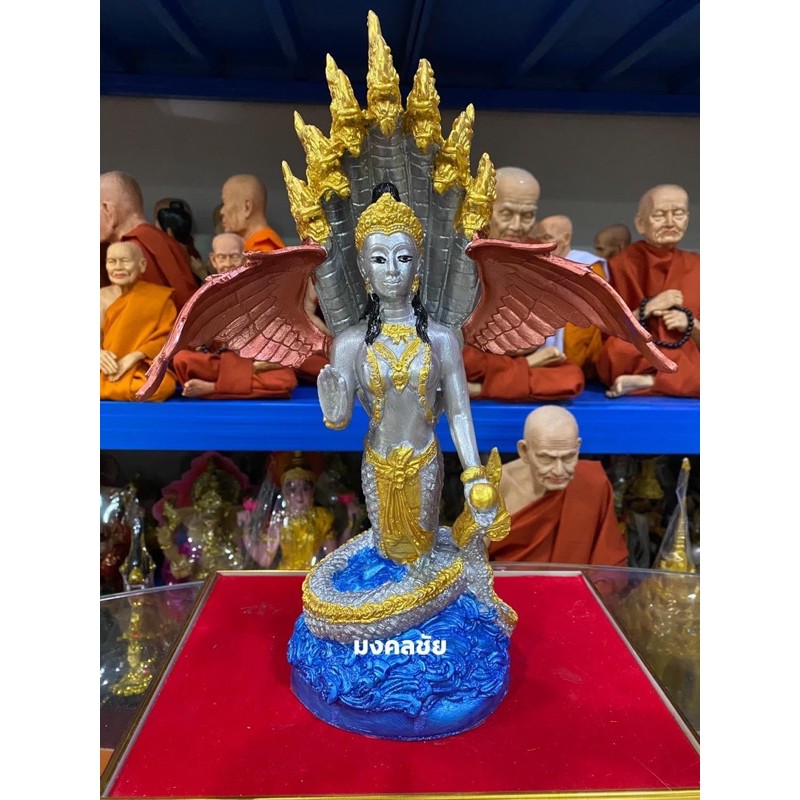 พระเเม่มาริษา เทวีอิตถีเทพ สูง14นิ้ว