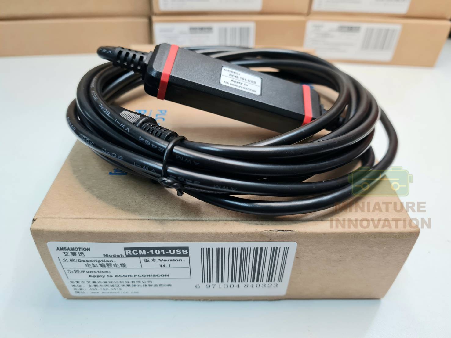 RCM-101-USB สายเคเบิลข้อมูลไดรเวอร์i IAI ไฟฟ้ากระบอกสูบ ACON / PCON / SCON สายการเขียนโปรแกรม สายลิ้งค์ RCM-101-USB