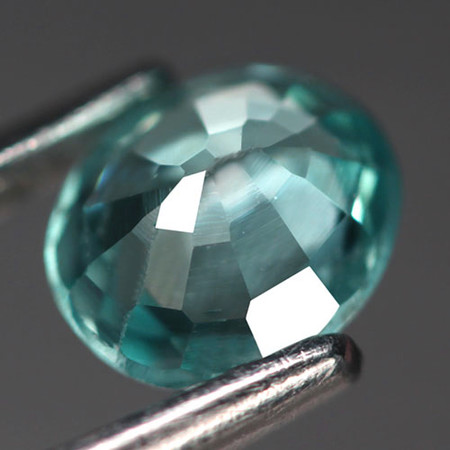 เพทาย (Blue Zircon) 1 กะรัตสีฟ้า