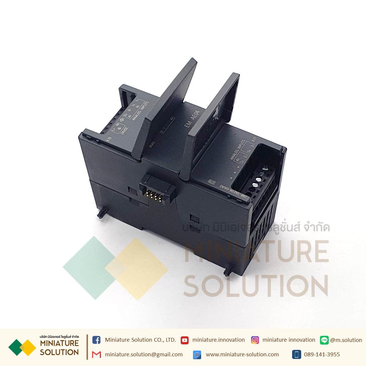 ซีเมนต์ SIMATIC S7-200 SMART PLC CPU SR20 SR30 SR40 ST20 ST30 CR20 SIEMENS analog module AE04 AE08 AM03 AM06 SB CM01 AQ01 AE01 (AE04)