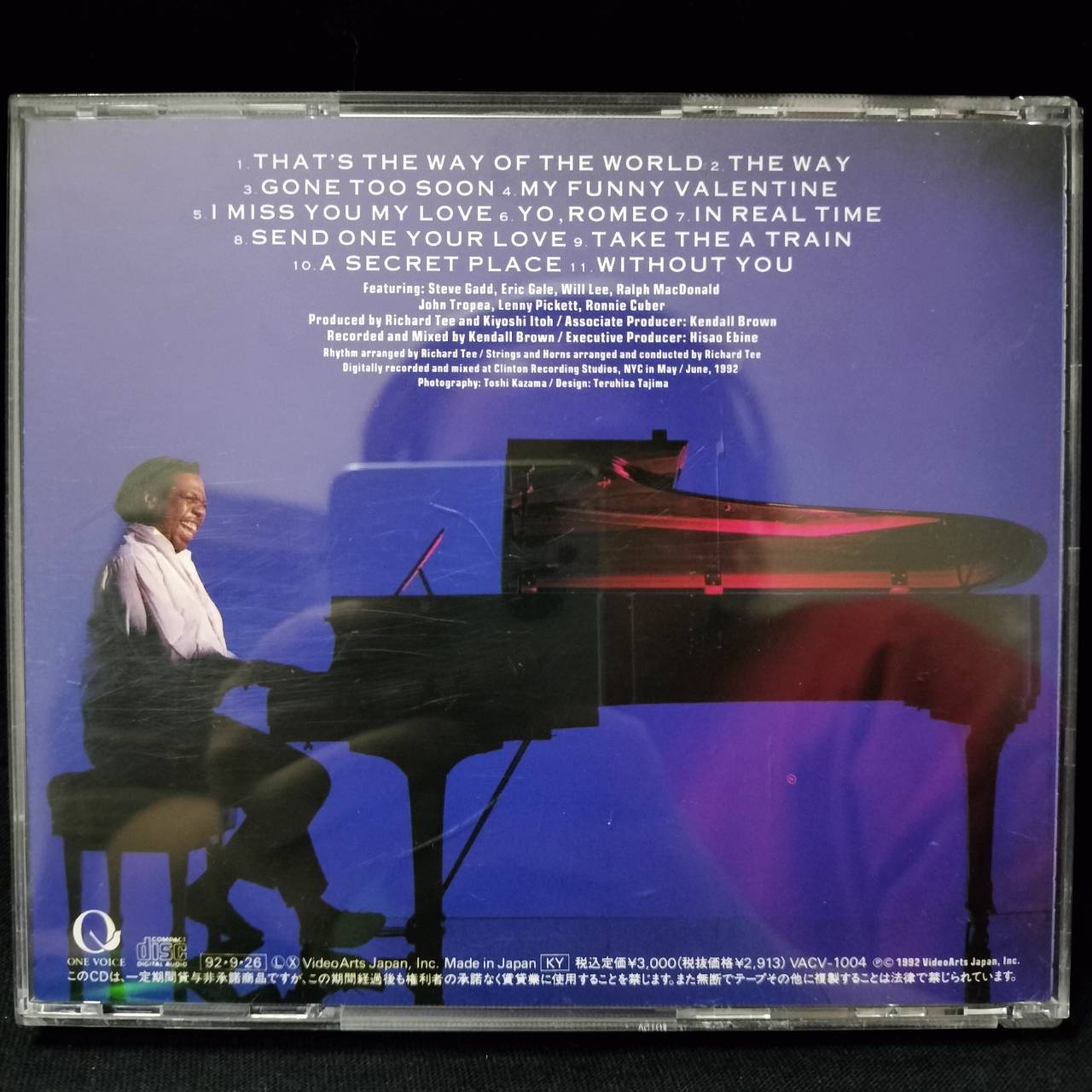 Richard Tee – Real Time / JAPAN / แผ่นสภาพนางฟ้า / มี Obi