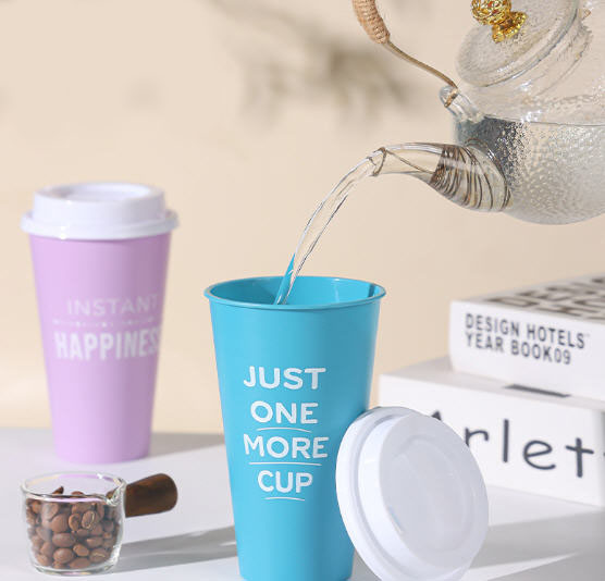 แก้วน้ำพลาสติก,แก้วพลาสติก,แก้วกาแฟ,ขนาด 9*14cm