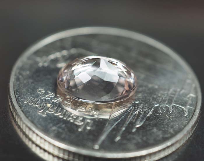มอร์แกนไนท์ (Morganite) 1.20 กะรัต