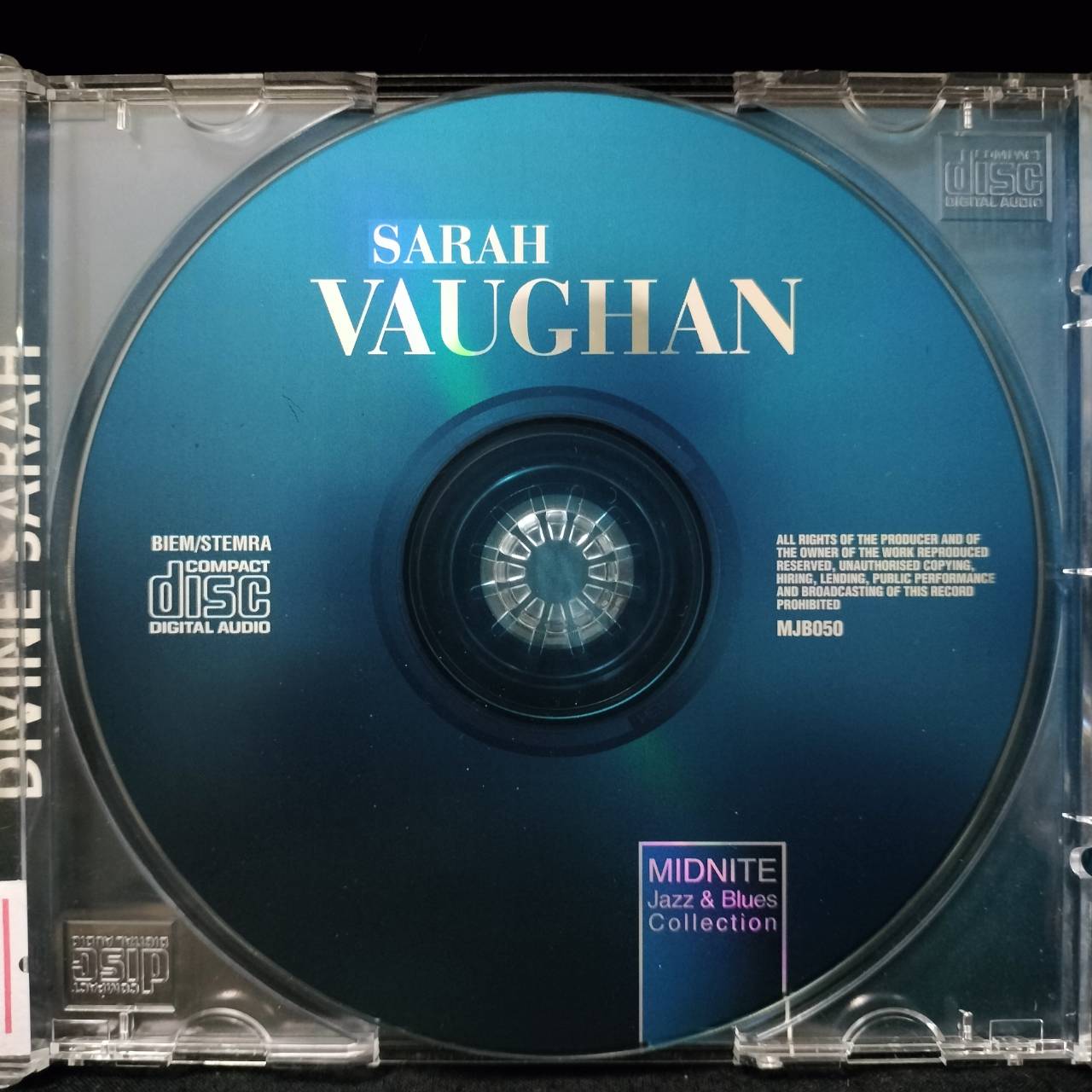 Sarah Vaughan – Divine Sarah / EU / แผ่นดี