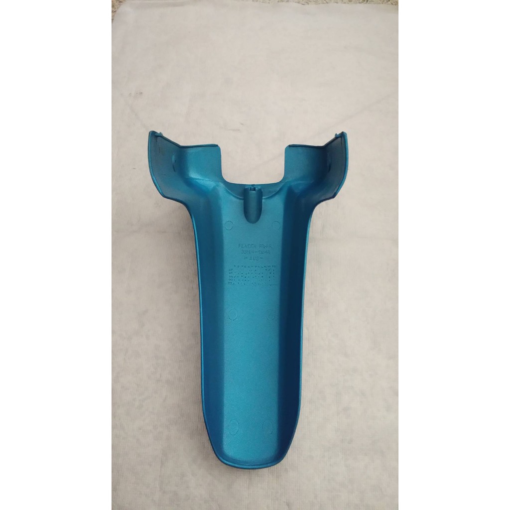 บังโคลนหน้าอันหน้า -สีน้ำเงิน สำหรับรุ่น CHEER AN110J2 อะไหล่แท้ KAWASAKI 35004-1354-G6