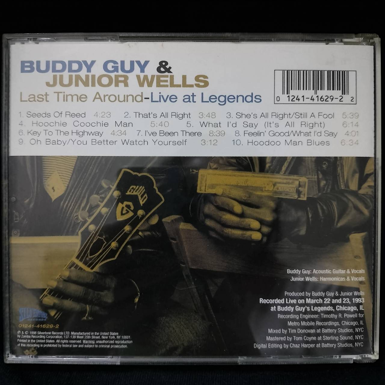Buddy Guy & Junior Wells – Last Time Around - Live At Legends / USA / แผ่นสวย