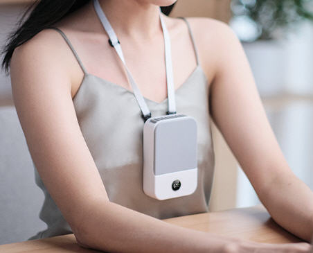 พัดลมพกพา,พัดลมห้อยคอ,พัดลมUSB