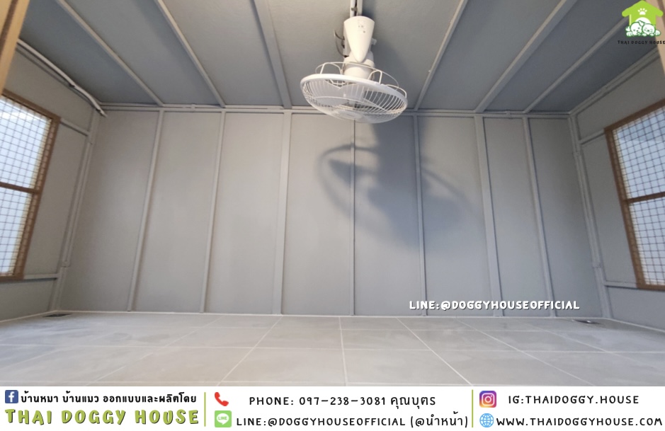 บ้านหมา แบบบ้าน BOX STYLE