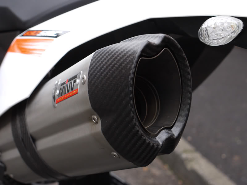 ท่อ MIVV รุ่น SUONO สำหรับ KTM 690 SMC 08-15 ท่อชั้นน้ำจาก ITALY (For Exhibition only)