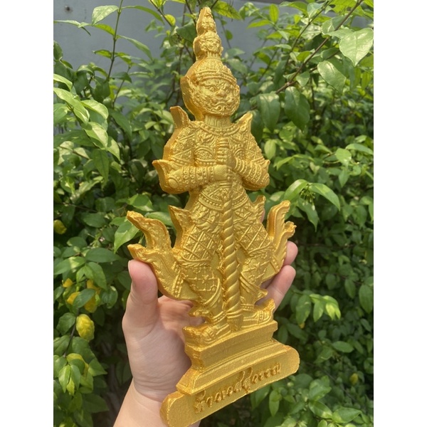 ท้าวเวสสุวรรณ สำหรับติดหน้าบ้าน สูง11นิ้ว กว้าง6นิ้ว