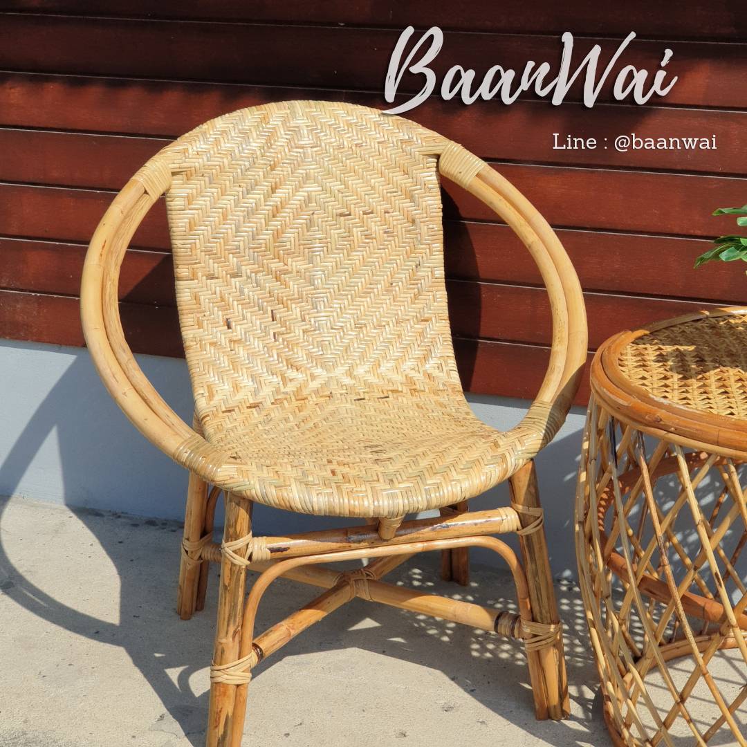 โต๊ะ เก้าอี้ หวายแท้