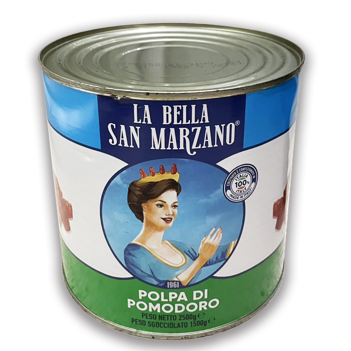 La Bella San Marco Chopped Italian Tomatoes 2.5 Kg. (05-9350)