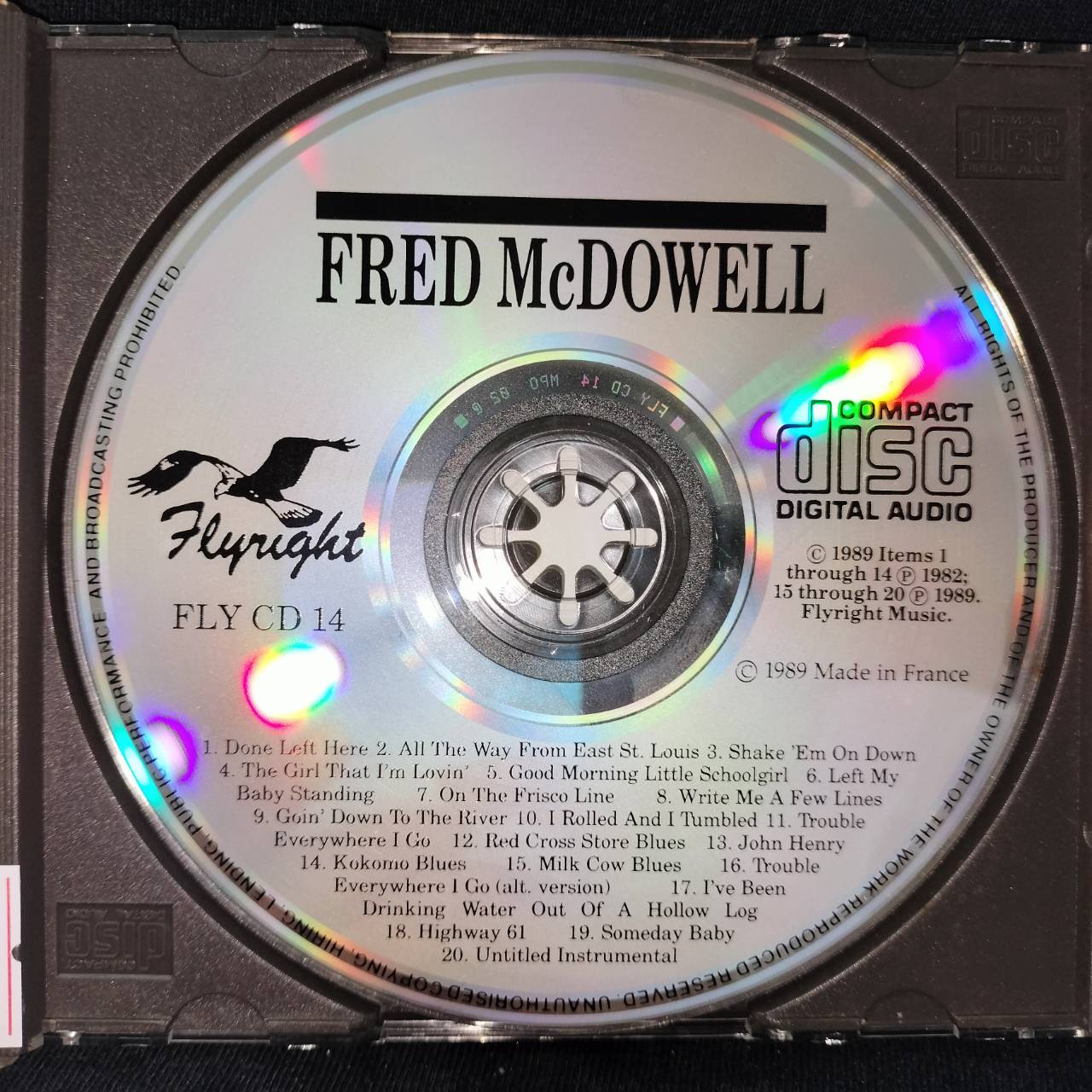 Fred McDowell – Fred McDowell / FRANCE / แผ่นสวย