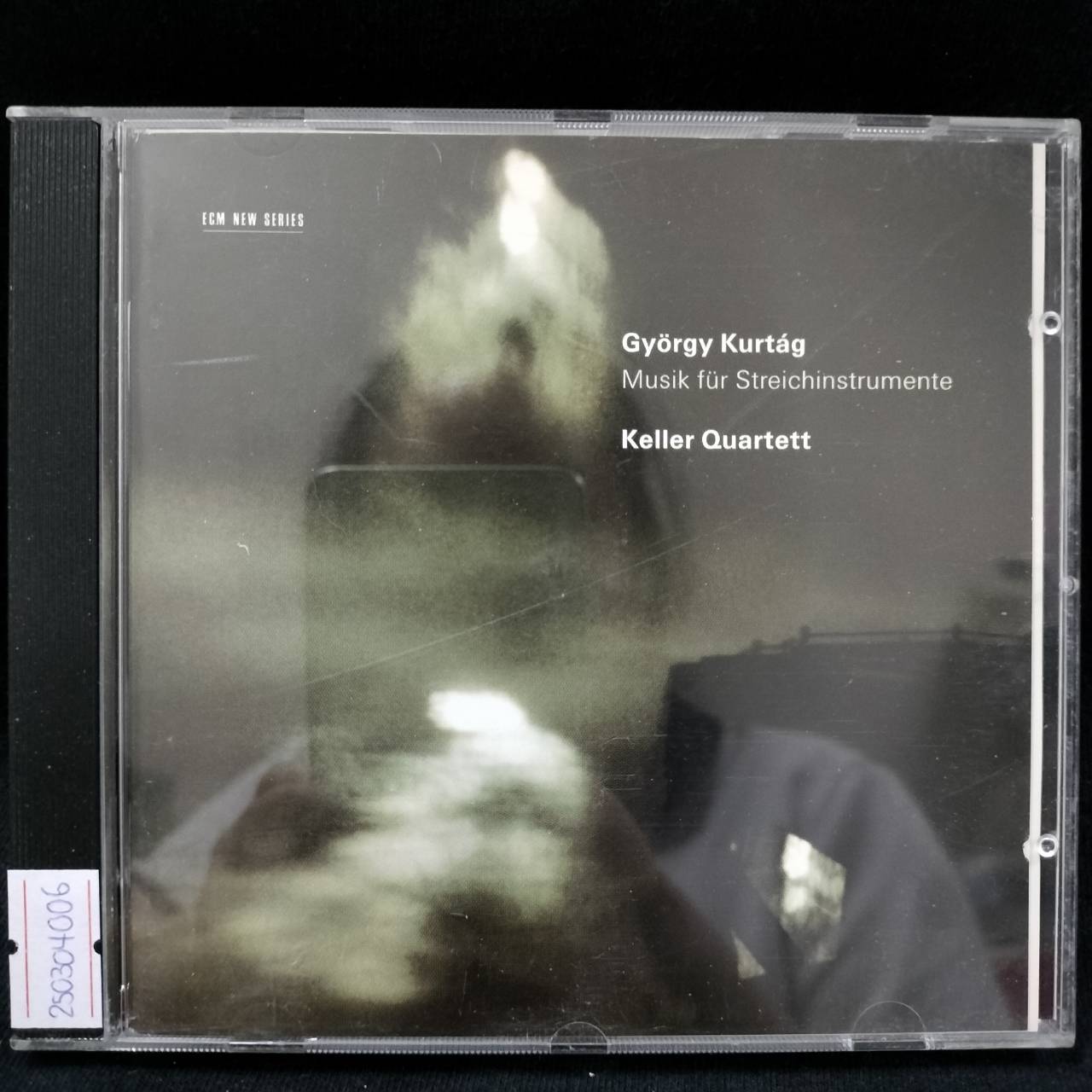 György Kurtág - Keller Quartett – Musik Für Streichinstrumente / GERMANY / ค่าย ECM / แผ่นดี