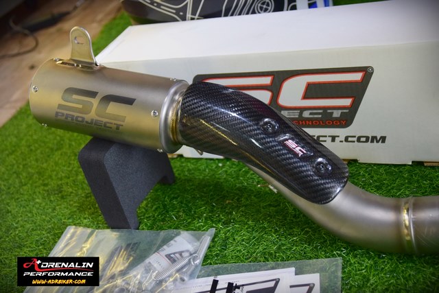 ท่อ Sc Project รุ่น CR-T Titanium สำหรับ Monster 821 2018+ (For Exhibition only)