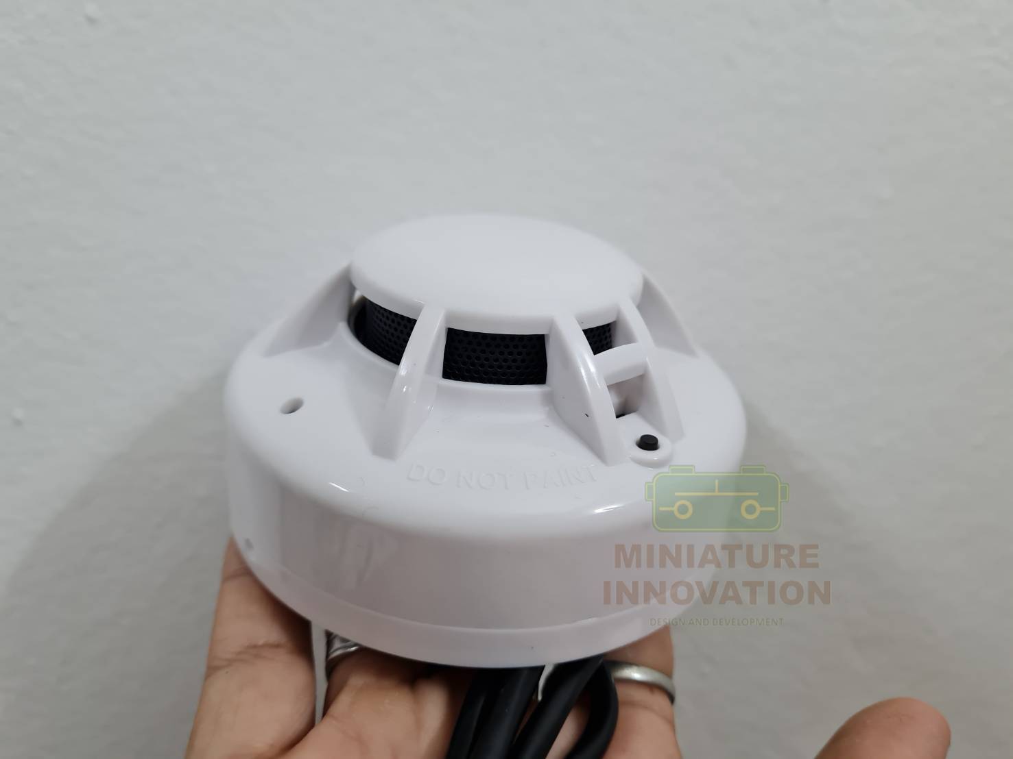 เซนเซอร์ตรวจสอบควัน อัคคีภัย แจ้งเตือนเมื่อมีเหตุไฟไหม้ สื่อสารแบบ RS485