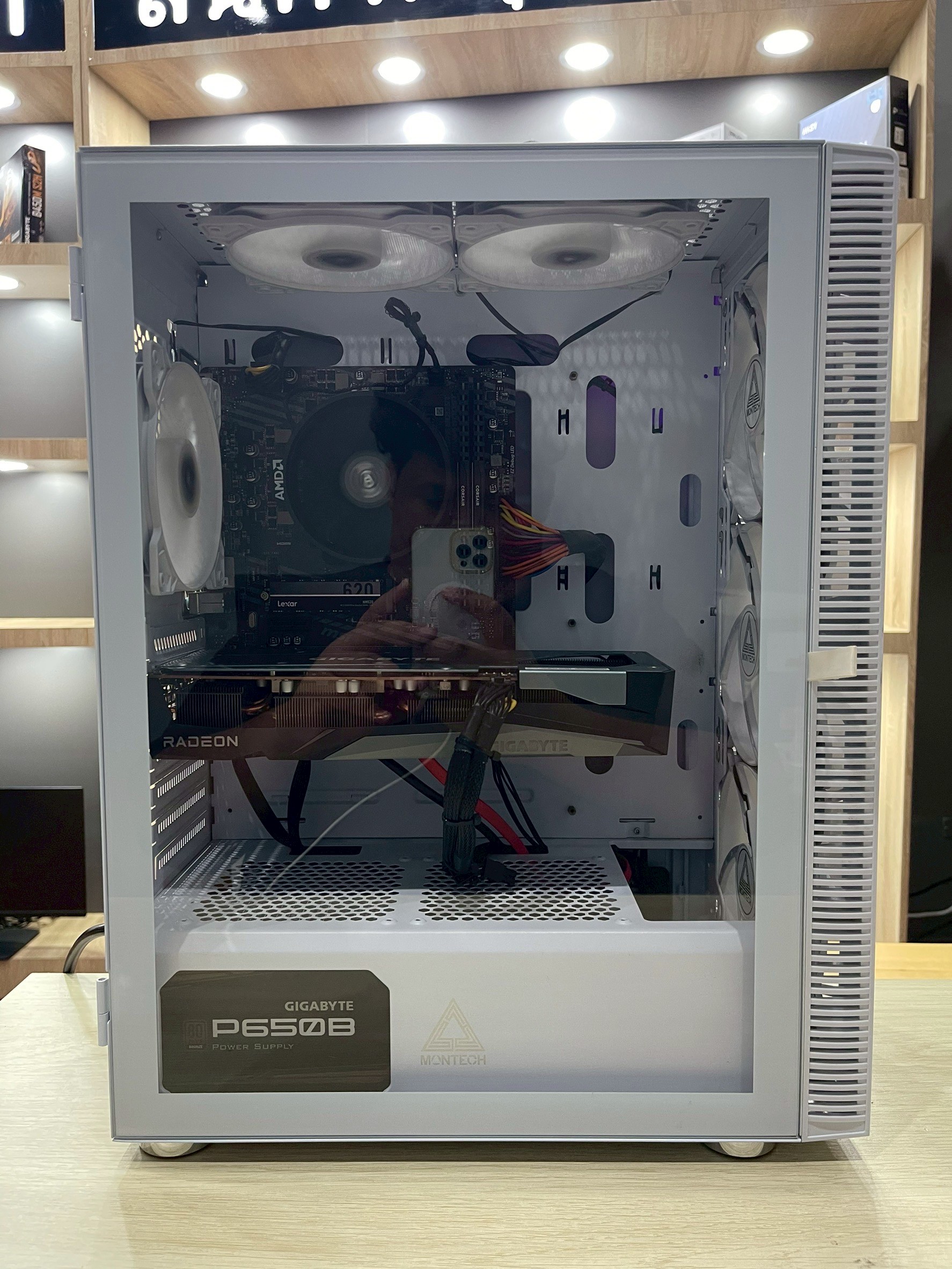 PC ประกอบ AMD Ryzen 5 5500 / Ram 16 DDR4 / AMD Radeon RX 6650 XT