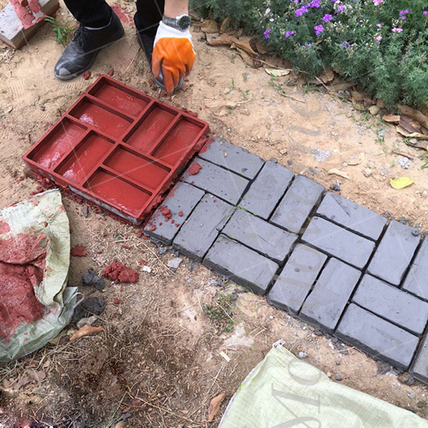 แม่พิมพ์ทางเดิน ลายปาร์เก้ D4