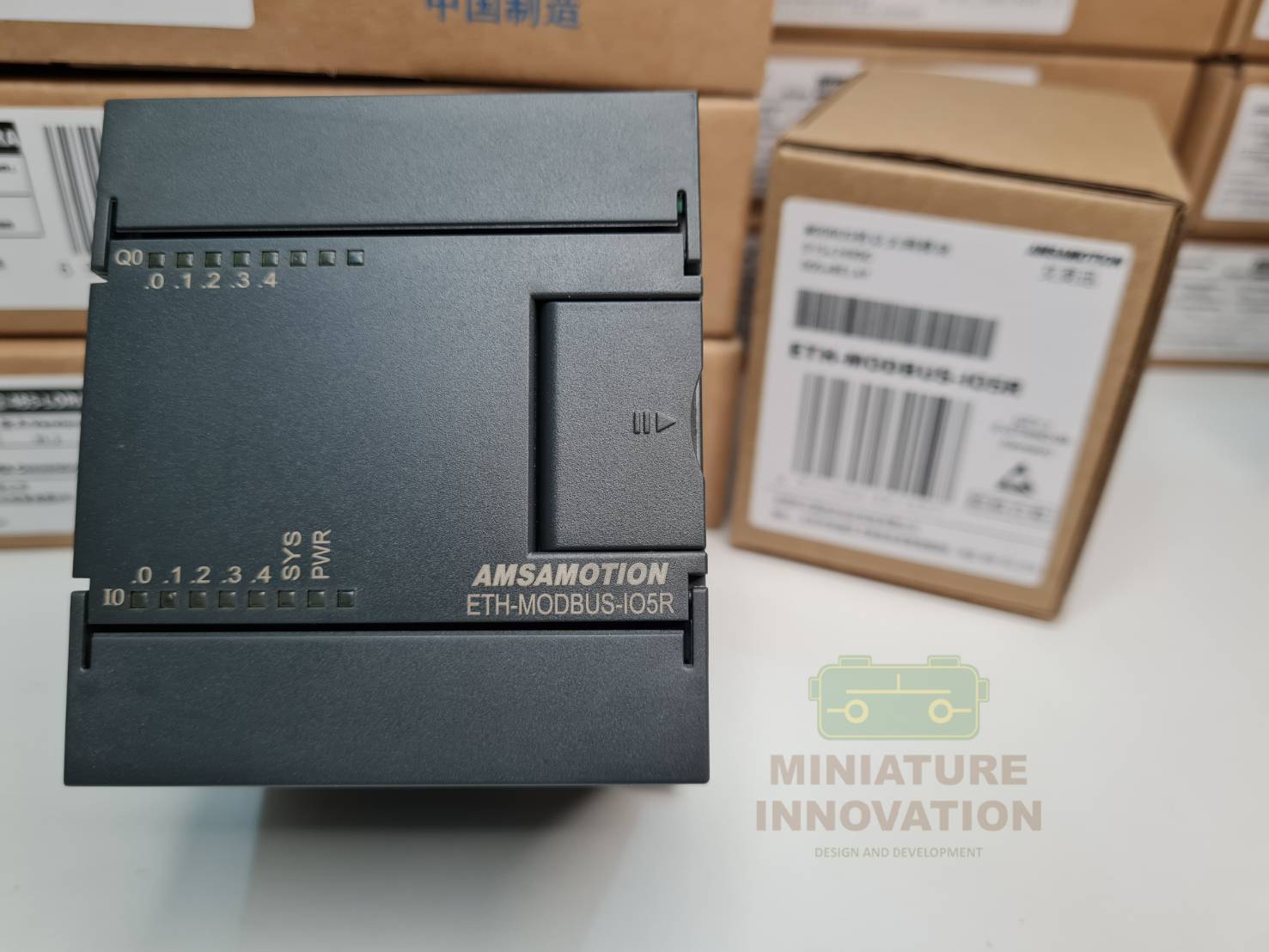 ETH-MODBUS-IO5R TCP Modbus RTU TCP TO RS232/RS485 5DI/5DO ประเภทรีเลย์ Ethernet โมดูล