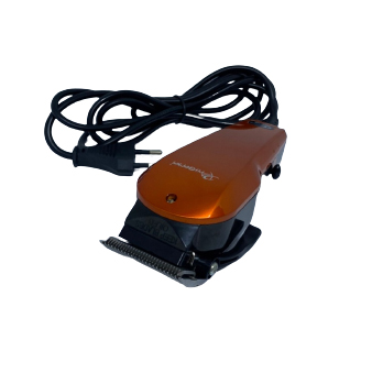 Gemei ปัตตาเลี่ยนแบบมีสาย GM-1400 ครีบปรับใบมีดเซาะร่อง กว้าง 4.5 ซม. สำหรับช่างตัดผมมืออาชีพ หัวตัดสแตนเลสใหญ่ มาพร้อมหวีรอง 4 ขนาด 3,6,9,12 mm - สีส้มเงิน / สีขาว / สีส้ม