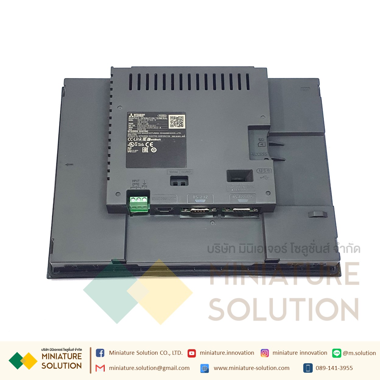 MITSUBISHI จอ TOUCHSCREEN รุ่น GS2107-WTBD-N/GS2110-WTBD-N หน้าจอ 7/10 นิ้ว