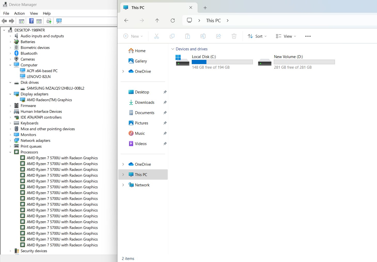 LENOVO IDEAPAD 5 15ALC05 82LN0045TA (GRAPHITE GRAY)