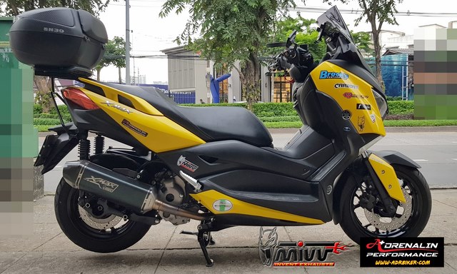 ท่อ Mivv รุ่น speed edge สีดำ Xmax series (For Exhibition only)