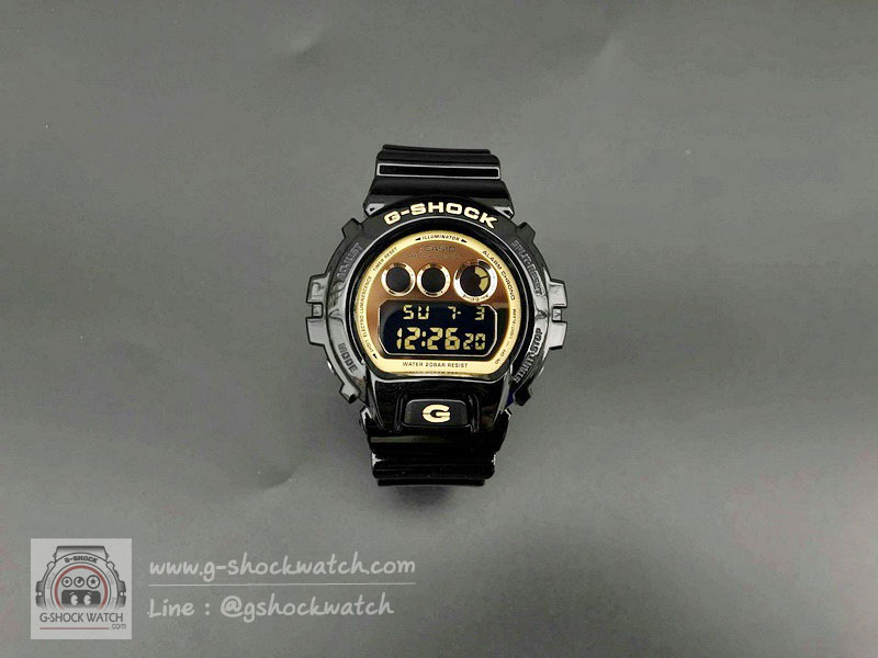 CASIO G-SHOCK นาฬิกาข้อมือ นาฬิกากันน้ำ นาฬิกาของแท้ ประกันศูนย์ CMG 1 ปี DW-6900CB-1D ดำ