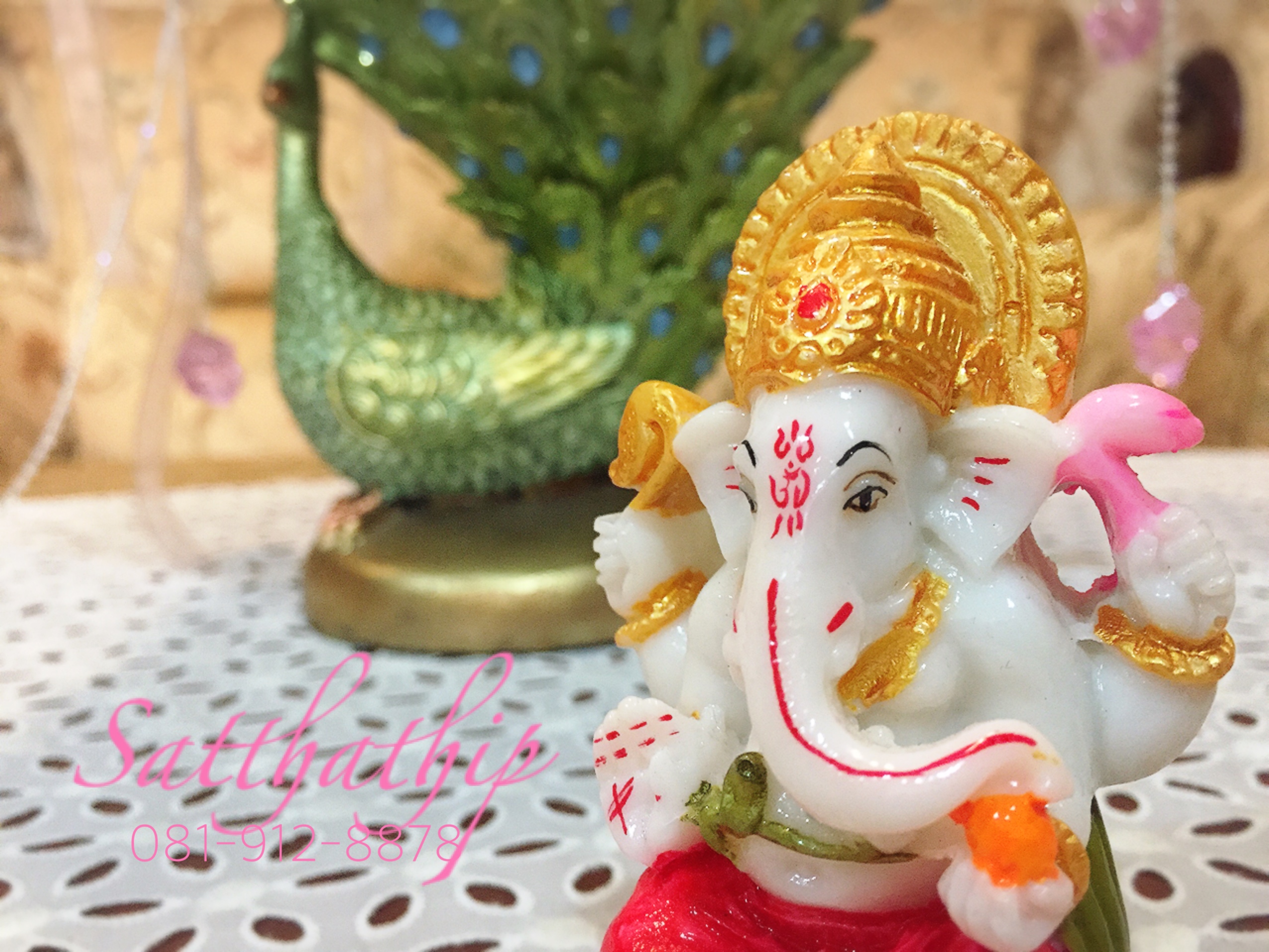 พระพิฆเนศ ปางประทานพร (เซรามิก) - Ganesha: Lord of Success