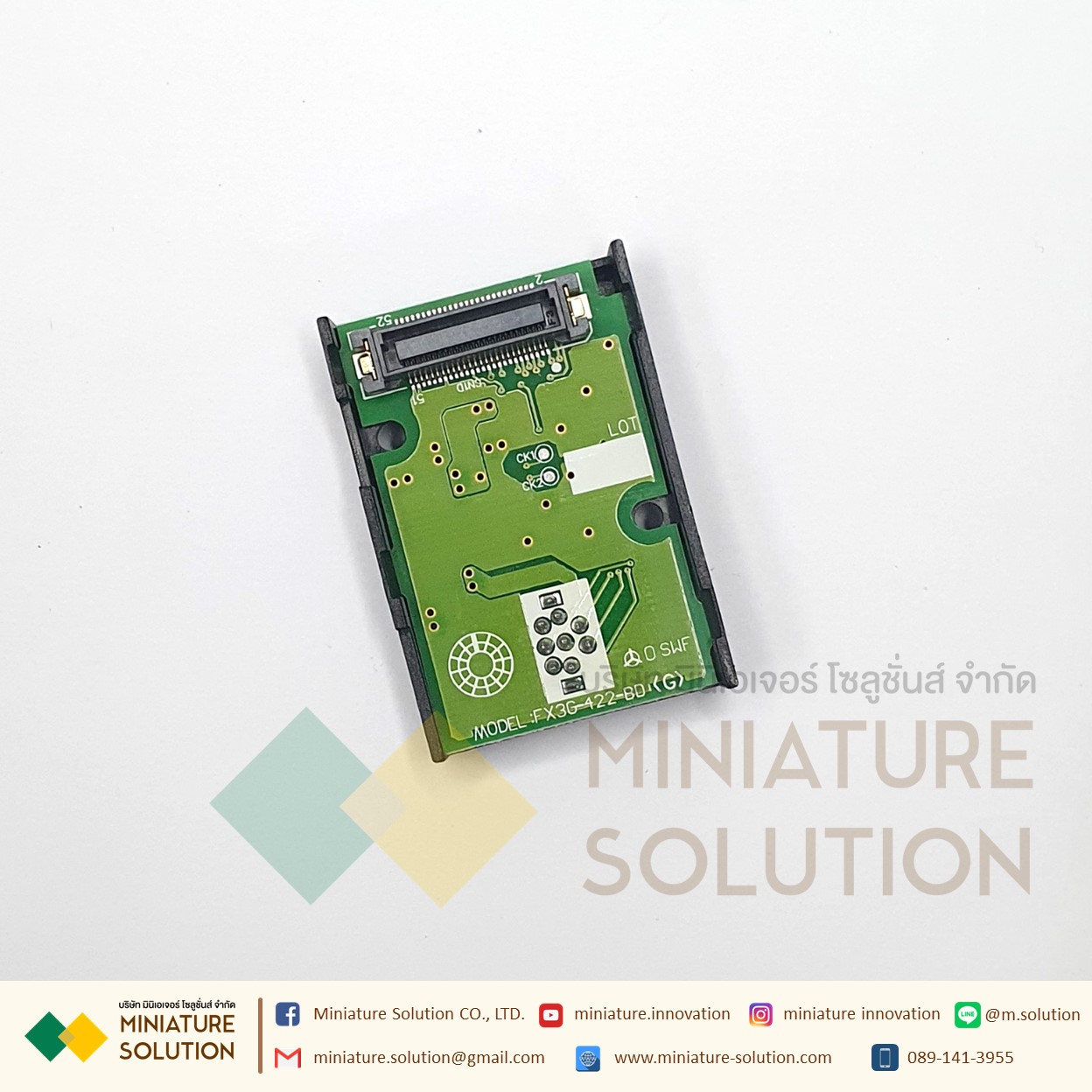 การ์ดขยาย FX3G PLC MITSUBISHI FX3G-232-BD FX3G-422-BD FX3G-485-BD