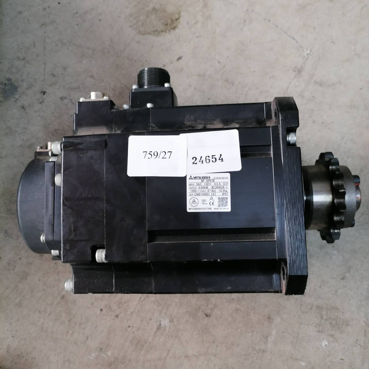 HF-SP81B MITSUBISHI SERVO MOTOR