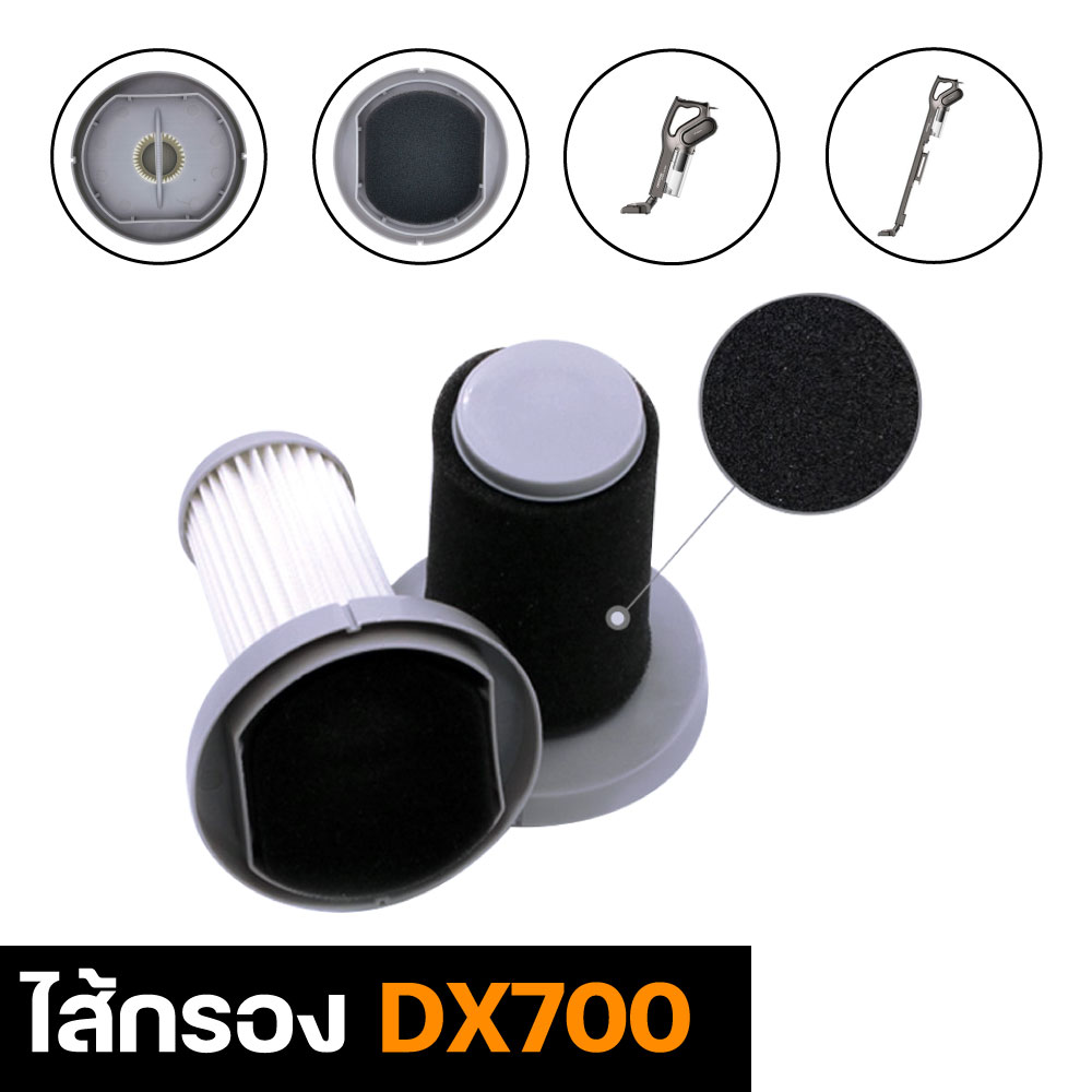 Deerma ไส้กรองเครื่องดูดฝุ่น รุ่น DX700 / DX700S