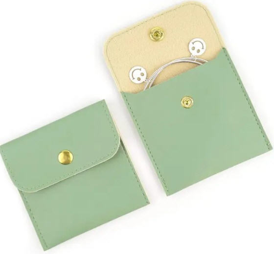 กระเป๋าใส่เครื่องประดับ,กระเป๋าPU,ขนาด8*8cm,ผลิตขั้นต่ำ1,000ชิ้น