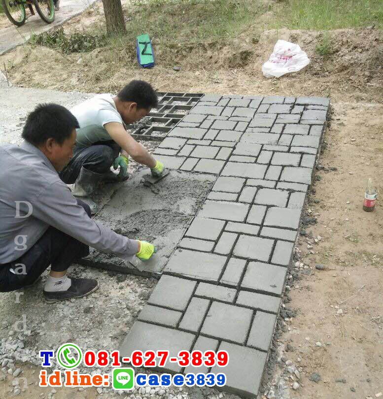 บล็อคทางเดิน ลายอิฐ D6