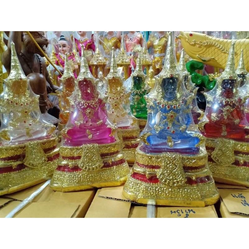 พระเเก้วมรกต ฐานกว้าง7นิ้ว สูง11นิ้ว