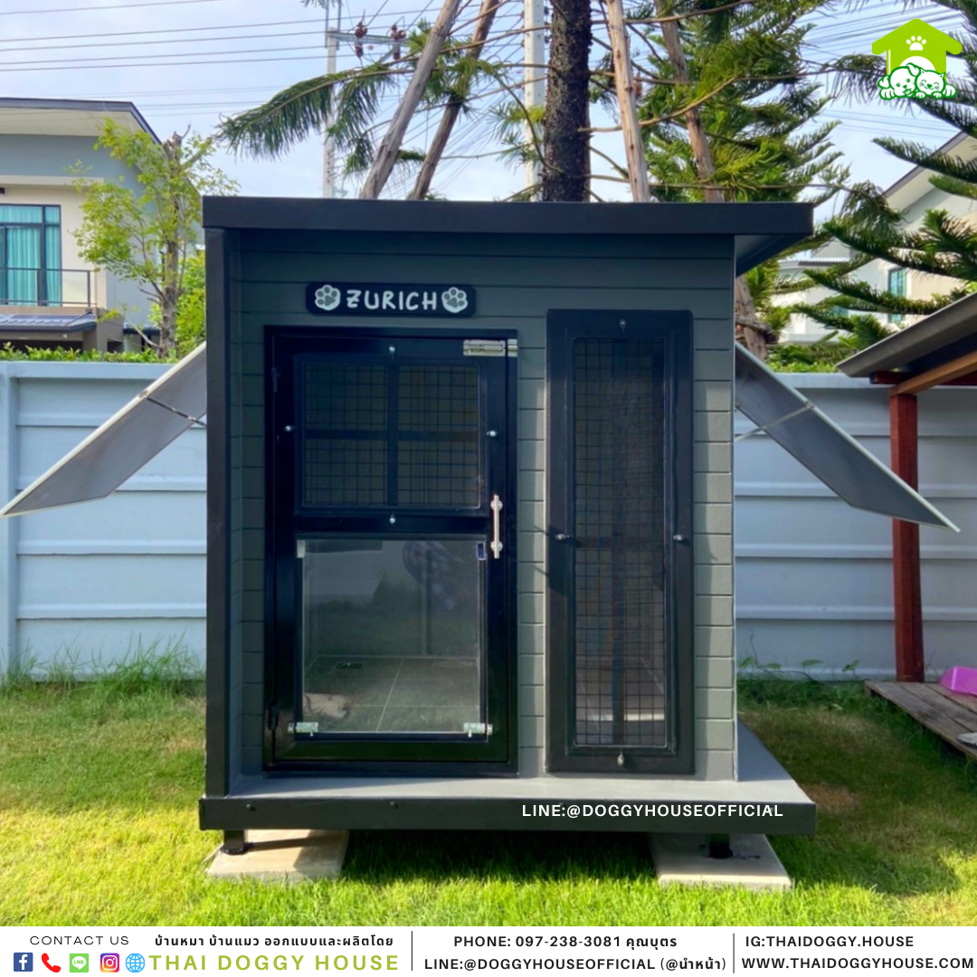 บ้านหมา แบบบ้าน Box style