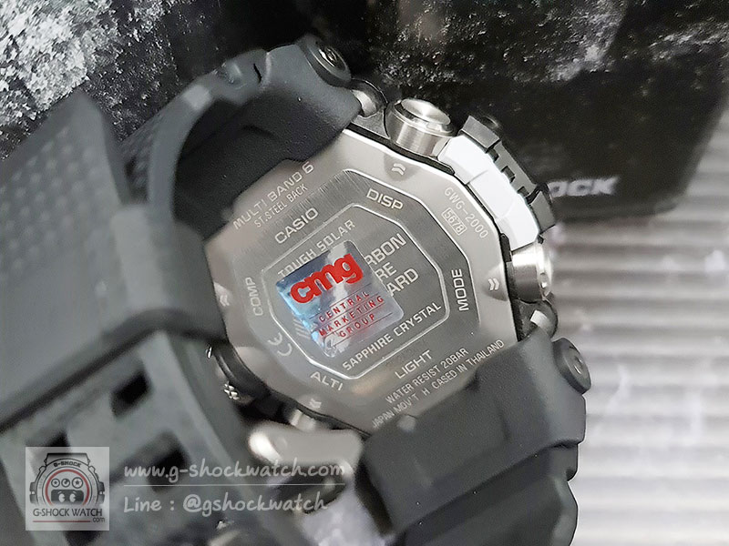 CASIO G-SHOCK นาฬิกาข้อมือ นาฬิกากันน้ำ นาฬิกาของแท้ ประกันศูนย์ CMG 1 ปี รุ่น GWG-2000-1A1