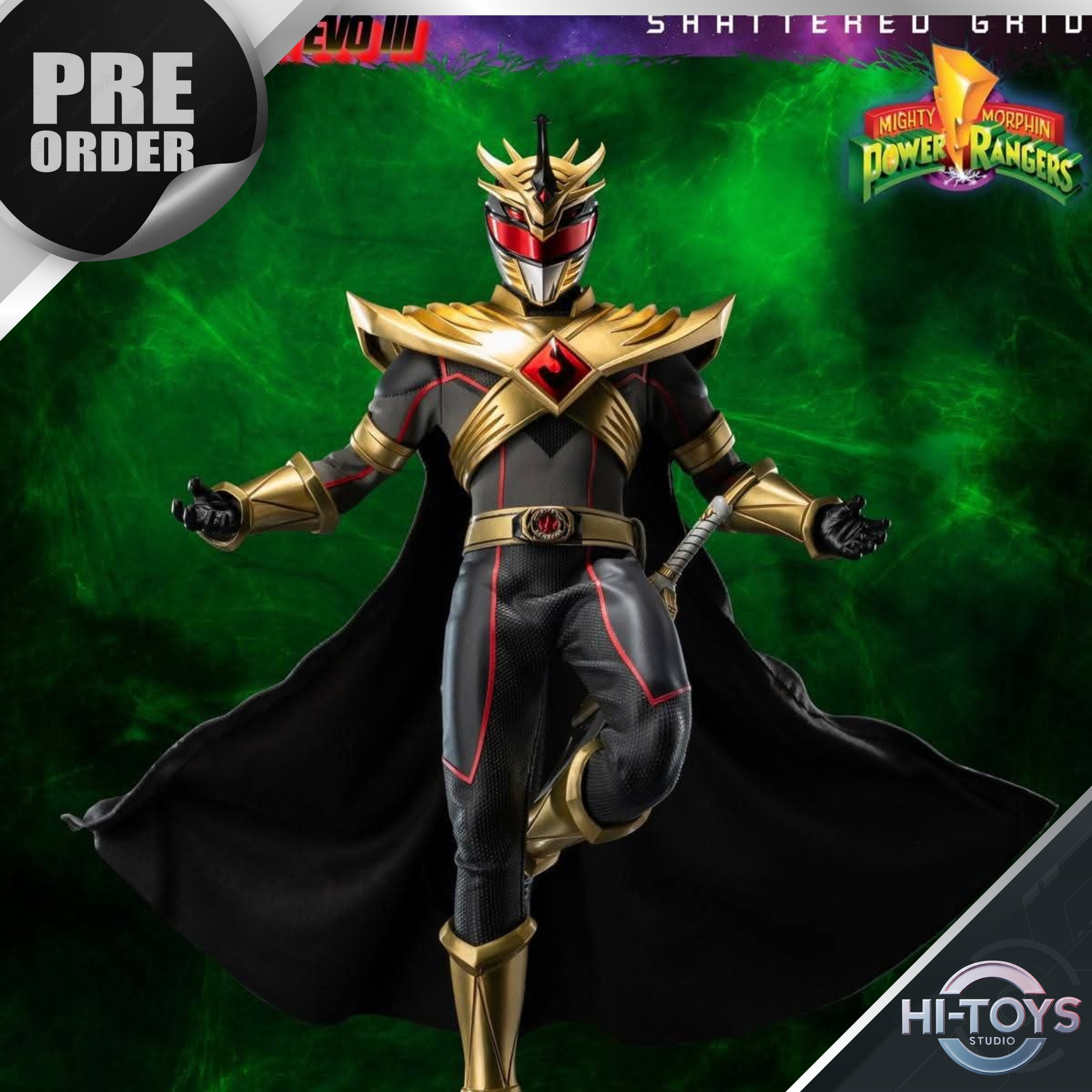 [8-11-2025] PRE ORDER - 𝗧𝗵𝗿𝗲𝗲𝘇𝗲𝗿𝗼 - 1/6 FigZero Lord Drakkon Evo III