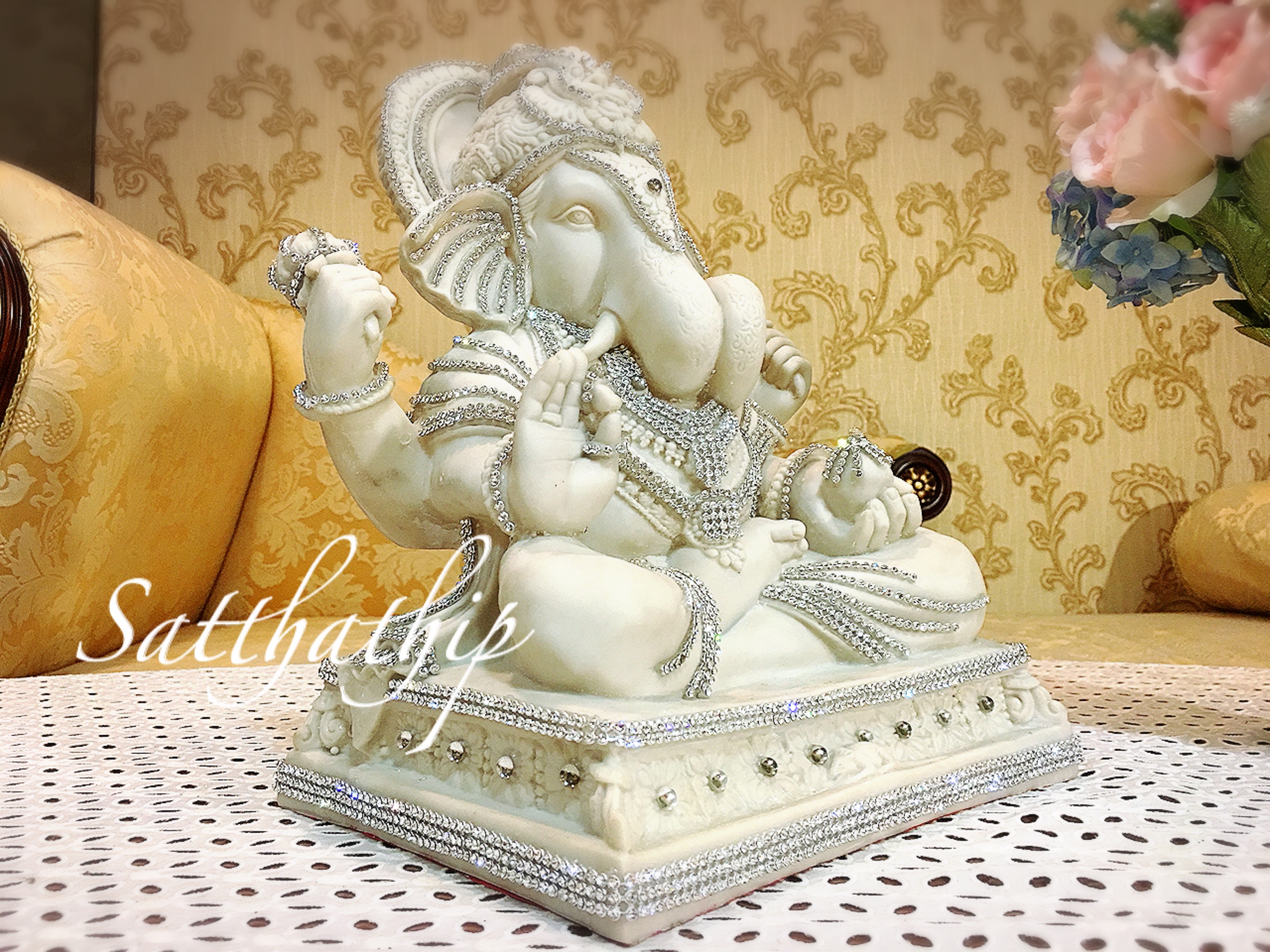 พระพิฆเนศ ปางเศรษฐ๊/ ดั๊กดูเสธ (เรซิ่น) - Ganesha: Lord of Success