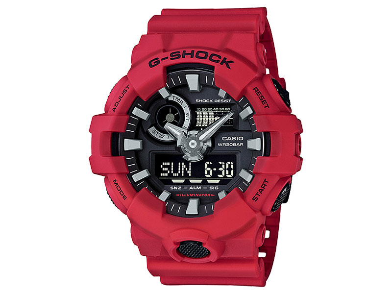 CASIO G-SHOCK นาฬิกาข้อมือ นาฬิกากันน้ำ นาฬิกาของแท้ ประกันศูนย์ CMG 1 ปี รุ่น GA-700-4A