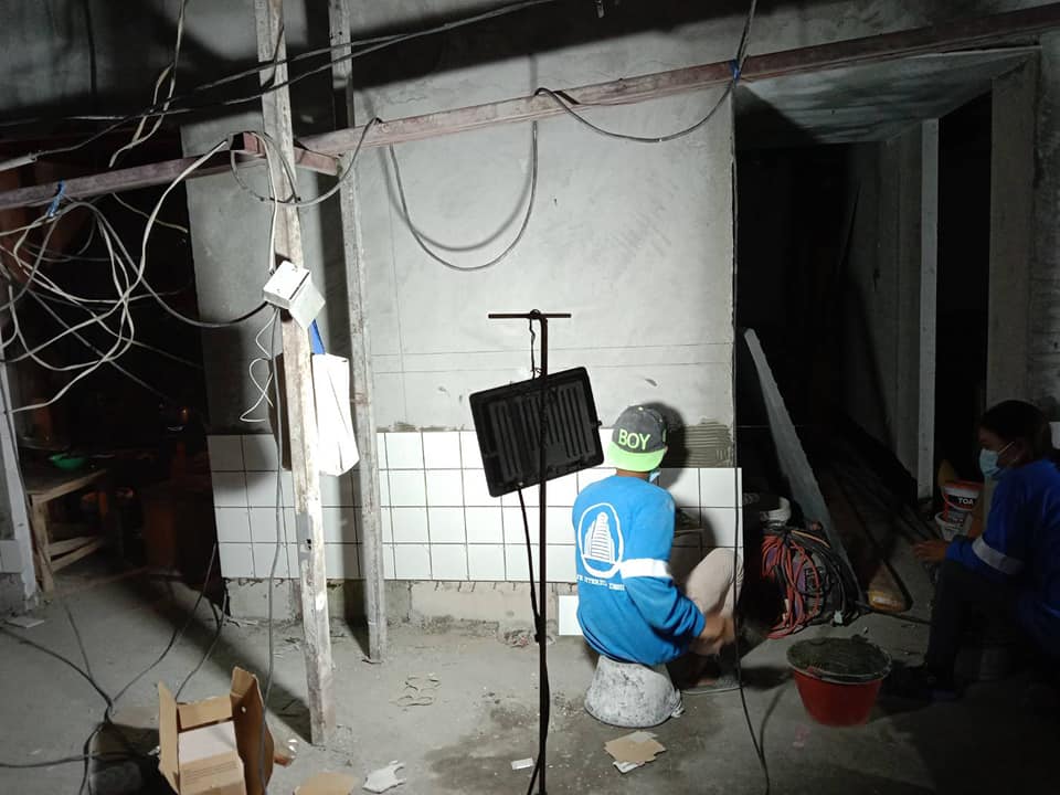 รับเหมาติดตั้ง กระเบี้อง หินอ่อน หินแกรนิต งาน Facade งานตกแต่งทุกชนิด