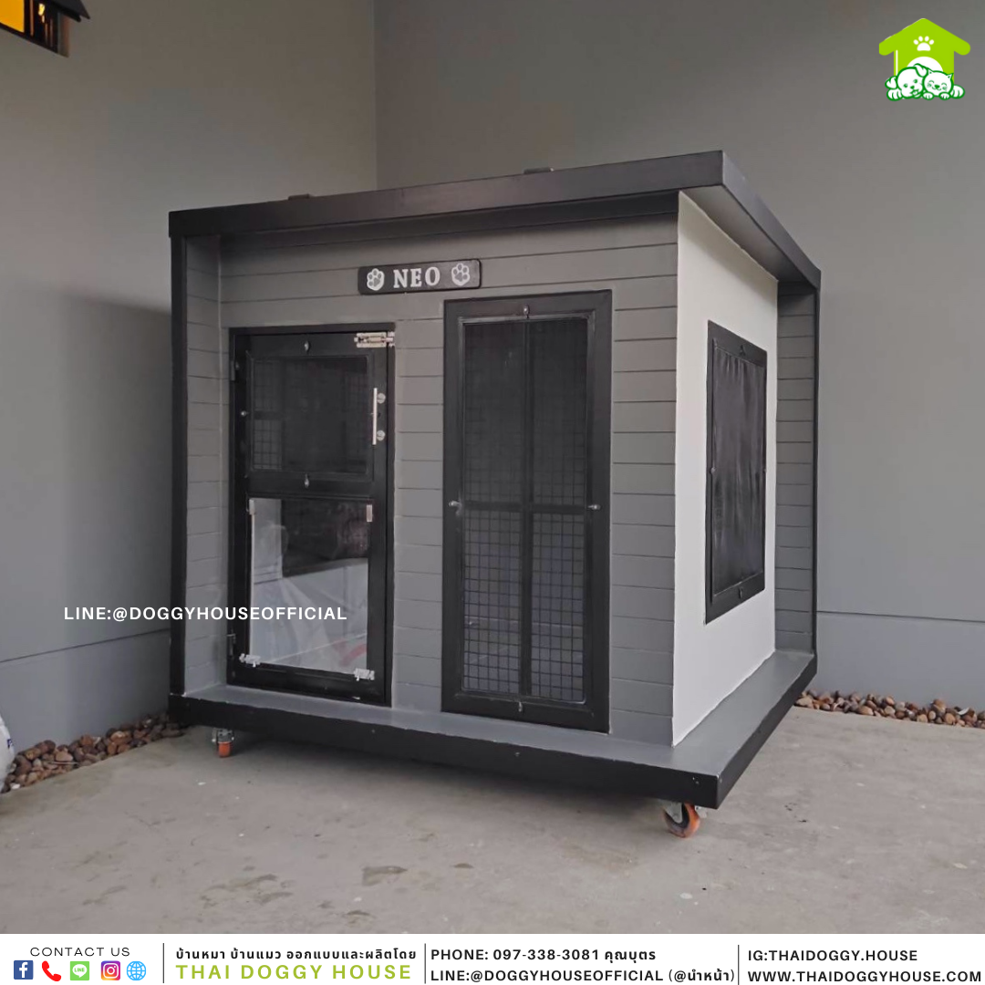 บ้านหมา แบบบ้าน Box Style