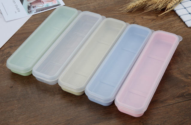 กล่องใส่ช้อนส้อม,กล่องเก็บช้อนส้อม,กล่องใส่ช้อนส้อมฝาใส