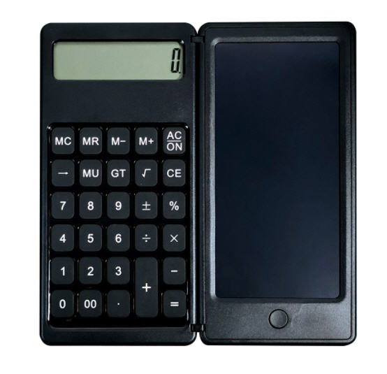 เครื่องคิดเลข2in1,เครื่องคิดเลขพร้อมกระดาน LCD,เครื่องคิดเลขเขียนได้,สามารถจดบันทึกได้